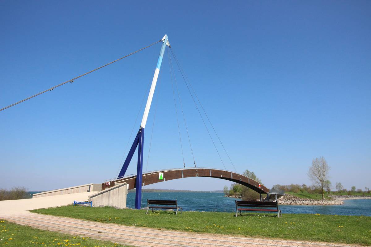 Passerelle du Lac du Der